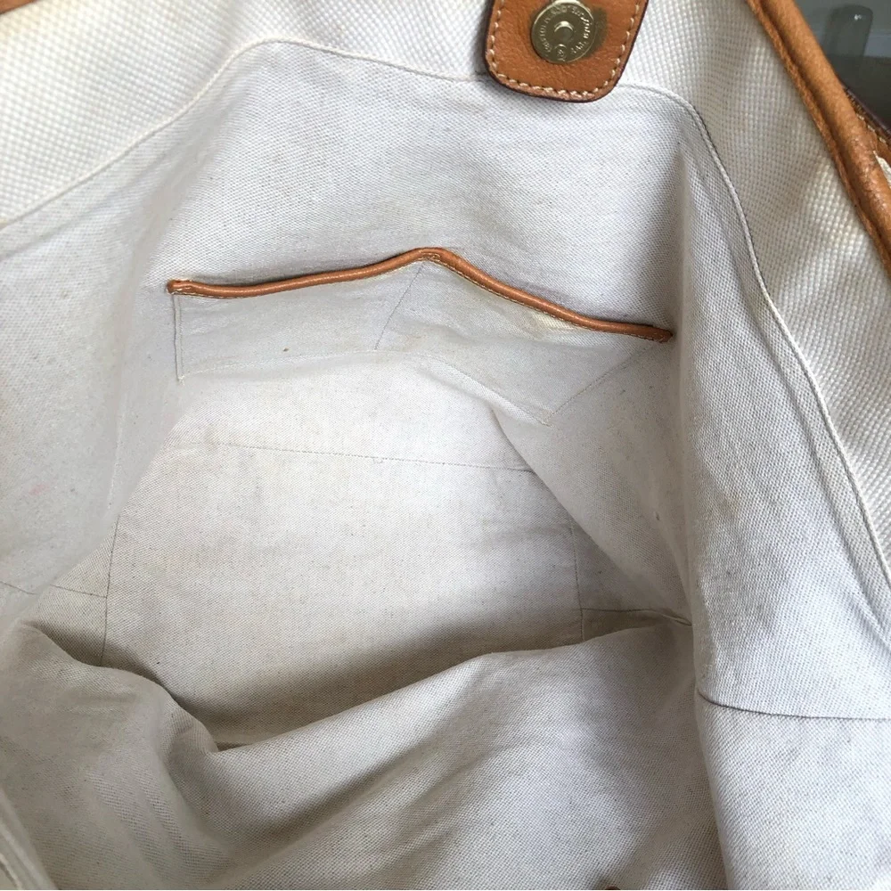 Michael Kors Large Tote Shoulder Bag Ivory